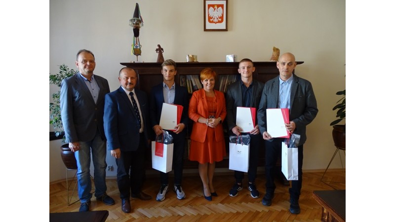 Burmistrz Miasta Cieszyna spotkała się ze sportowcami fot. UM 